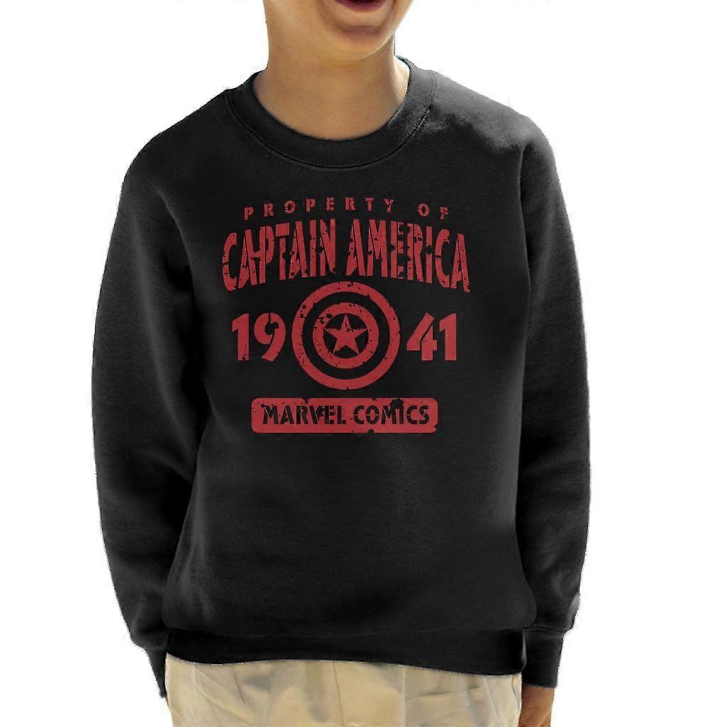 Marvel Comics Eigentum von Captain America 1941 Kinder-Sweatshirt