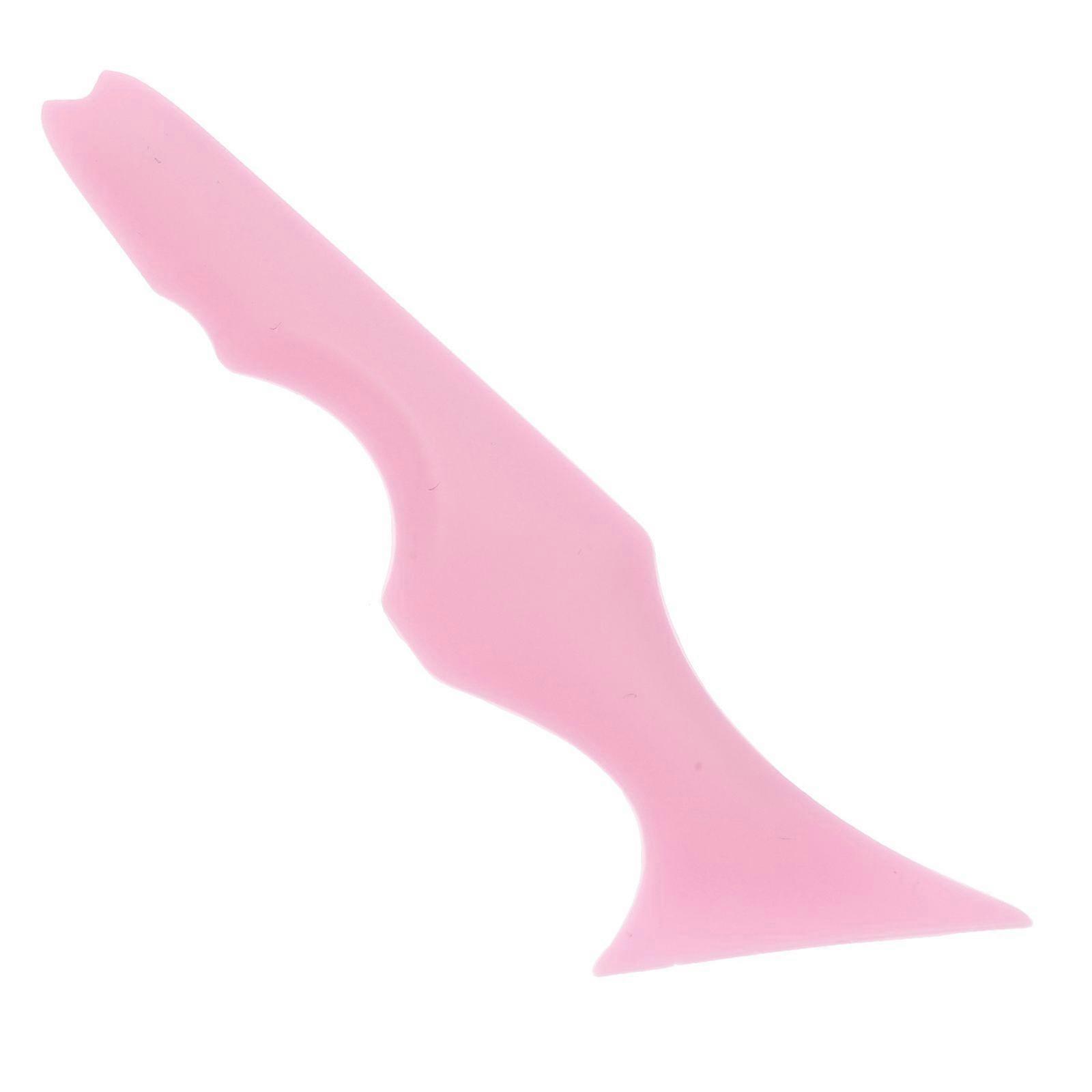 Multi-function Eyeliner Stencil Lipstick Makeup Tool Silicone Mascara Applicator Silicone Eyeliner Aid