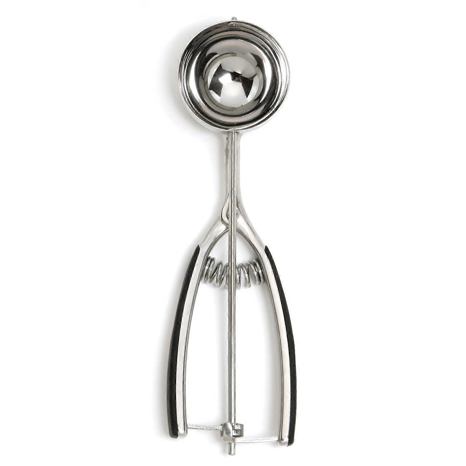 NOR- SCOOP, SANTOPRENE HANDLE, 53MM, 50MM (3 Tablespoon),Silver