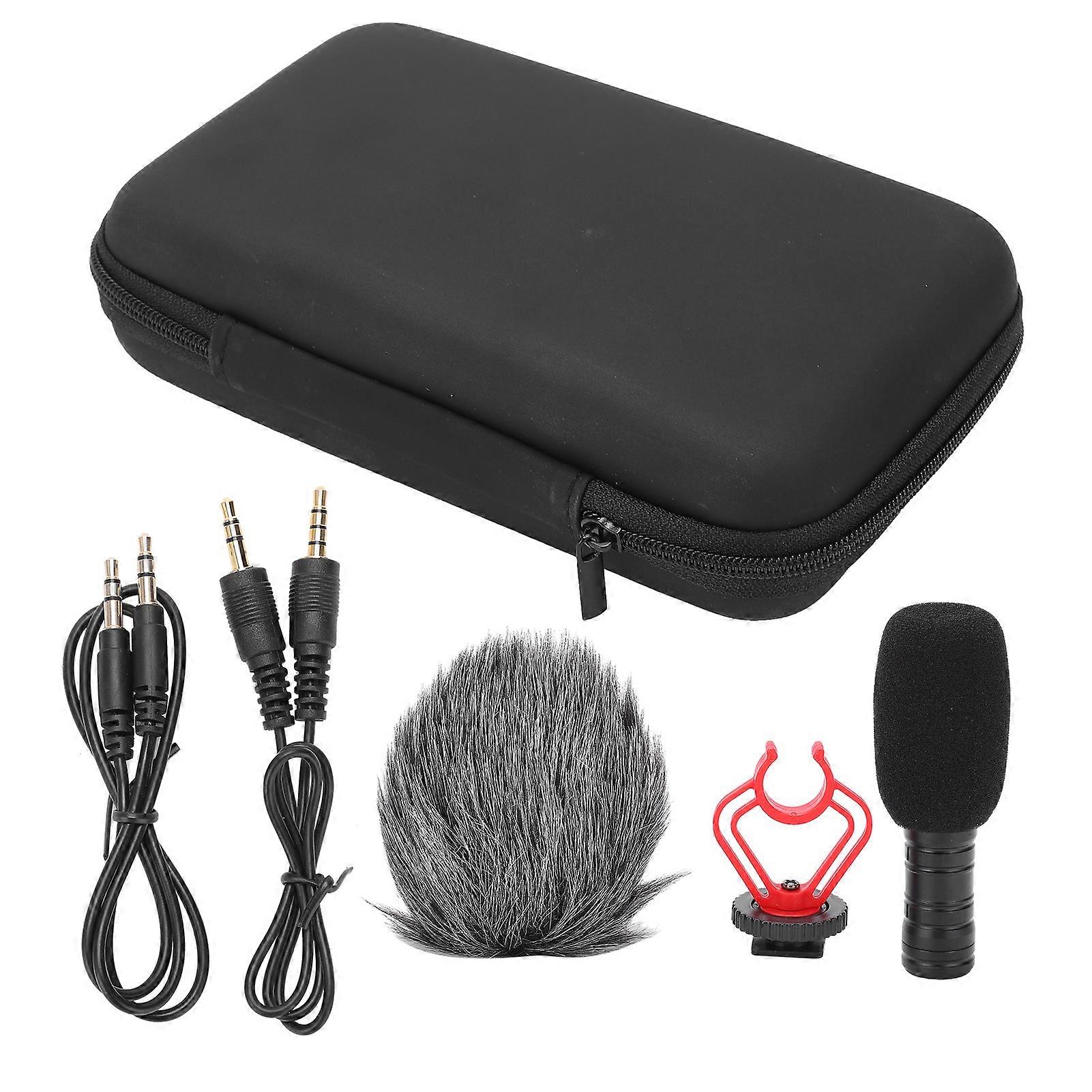 88A Full Metal Mini Video Microphone - Compact & Durable for Podcasting & Live Streaming
