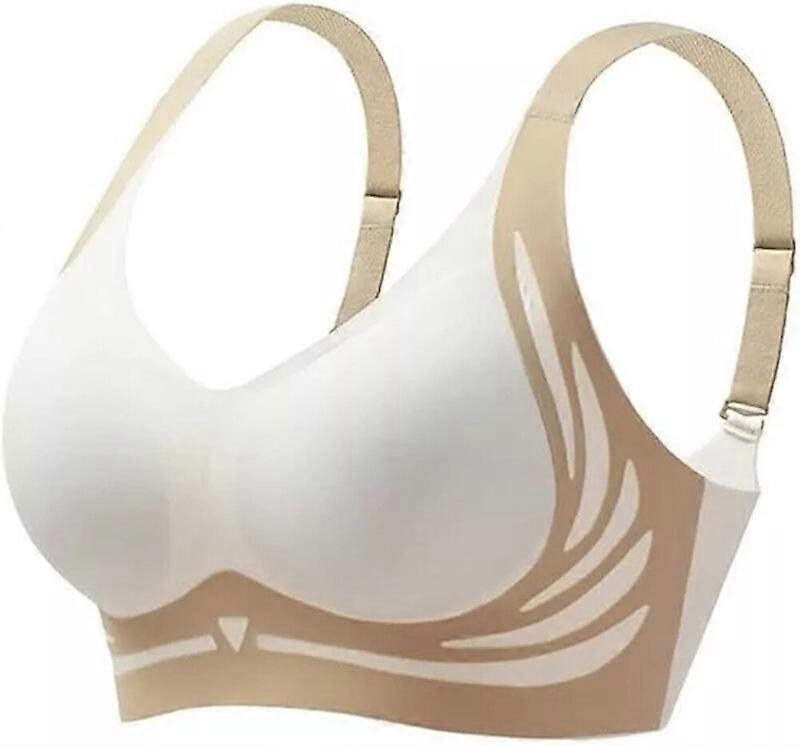 Super Gather Bra,Wireless Push-Up Bra, Lifting Anti-Sagging Wireless Push Up Bra