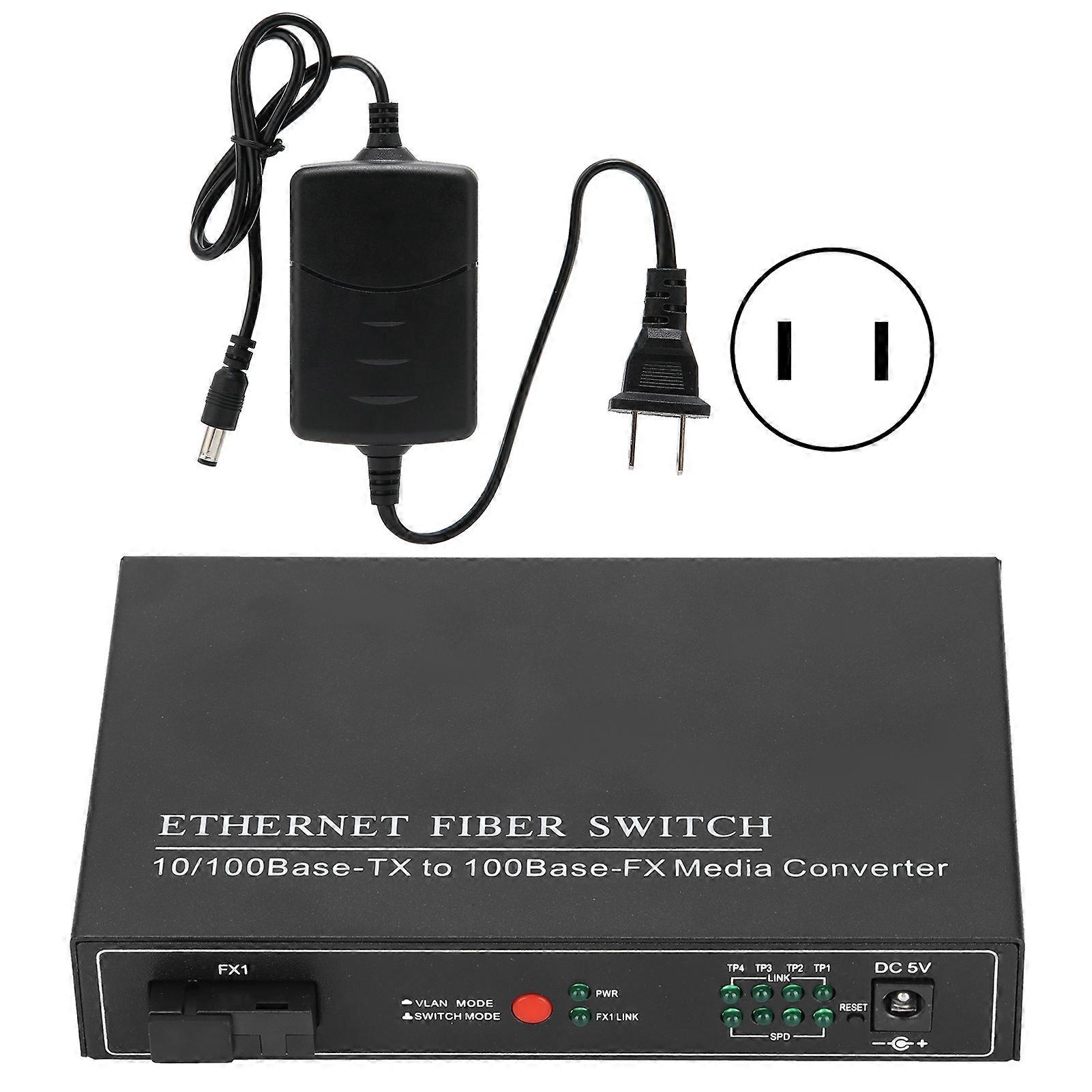 4-Port-Ethernet-Glasfaser-Switch TBCMC3414ES20A Plug-Play-stabile, robuste Computernetzwerk-Switches