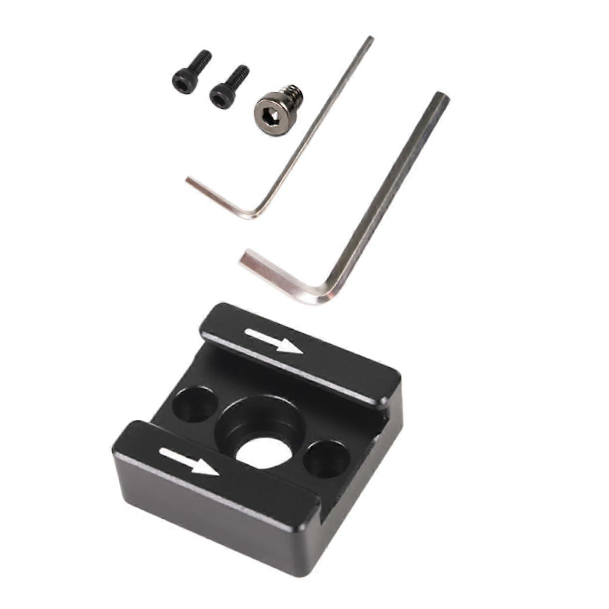 Cold Shoe Bracket 4-Pack For Flash, DSLR Adapter, Hot Shoe Mount, Aluminum Alloy, Compatible With Cameras