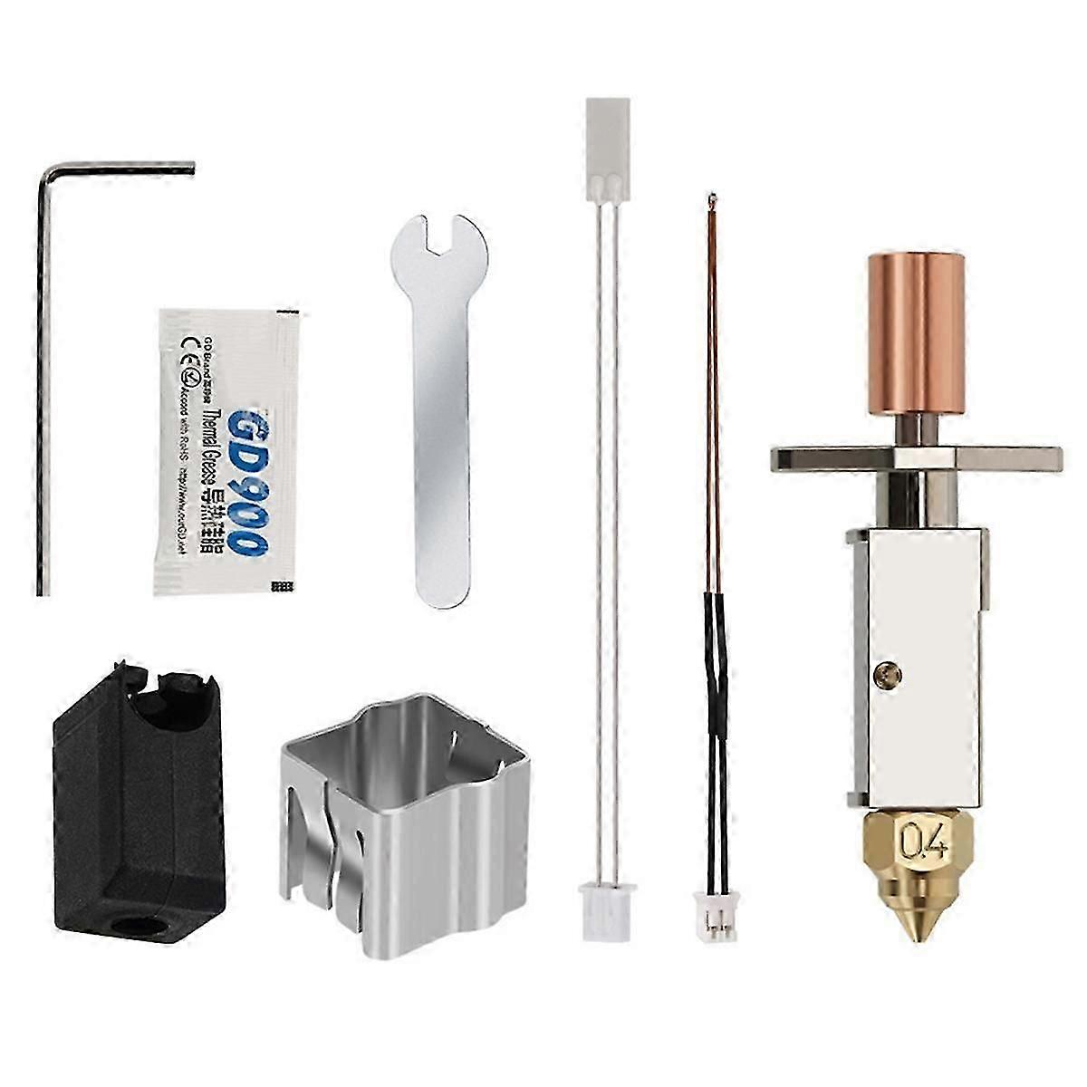 3D Printer Accessories K1/K1Max Hot End Ceramic Upgrade Nozzle Printing Kit
