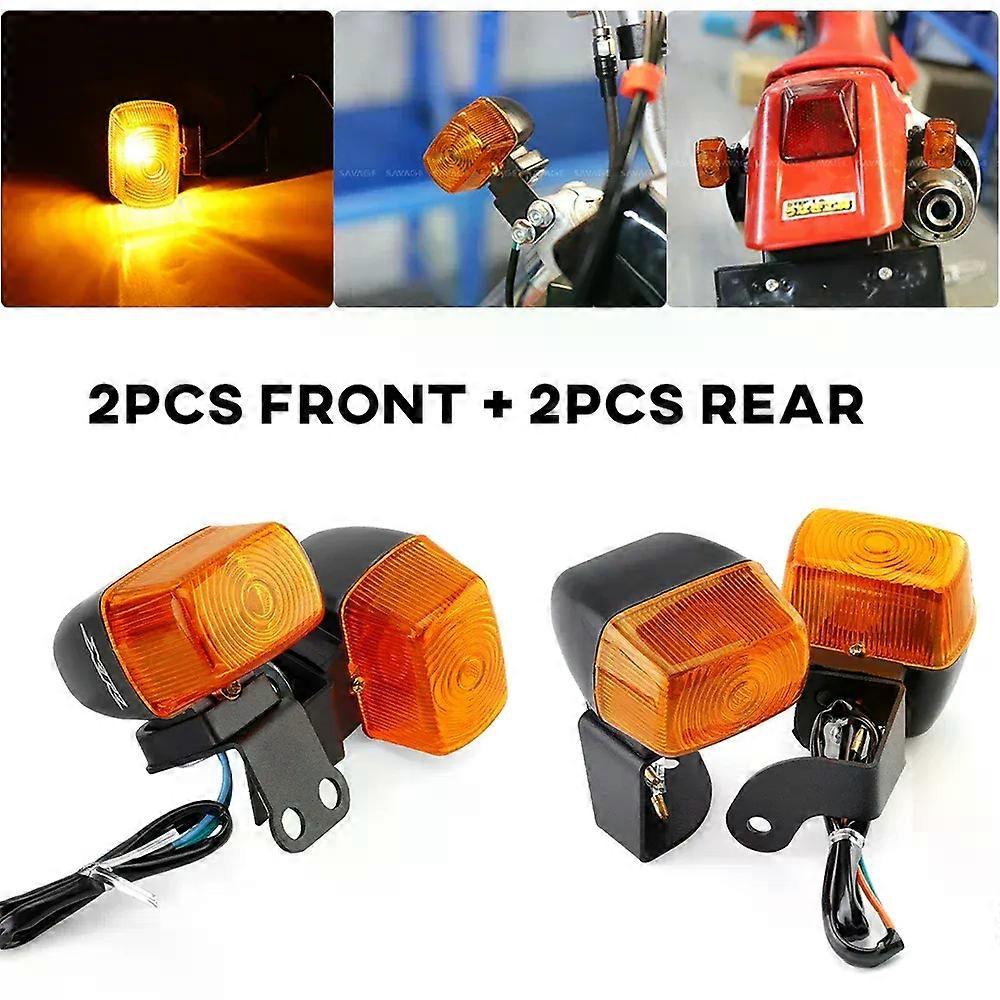 XR400R XR250R XR600R Turn Signal Light compatible for HONDA XR 600R 400R 250R Motorcycle Accessories Front Rear Blinker Indicator Lamp LOGO
