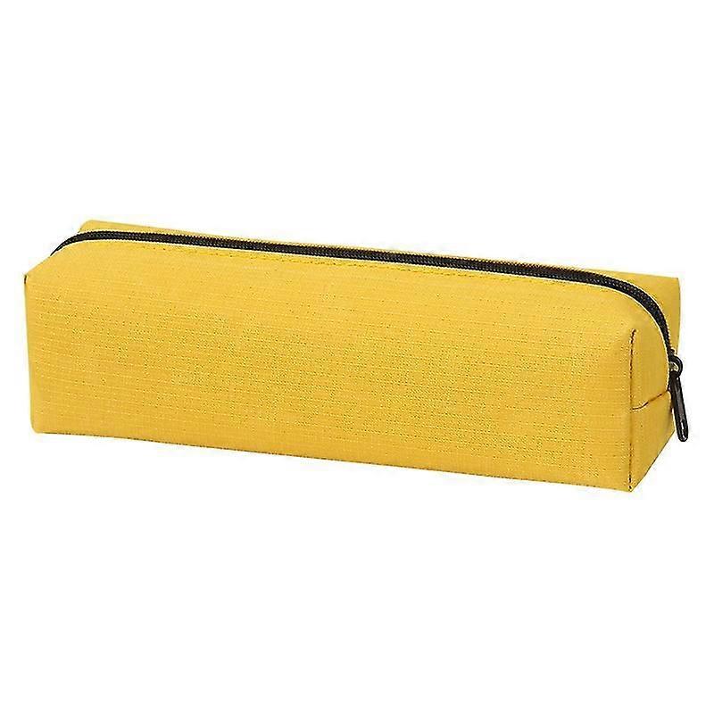 Rectangular Textile Box 22 X 5 X 6 Cm Yellow