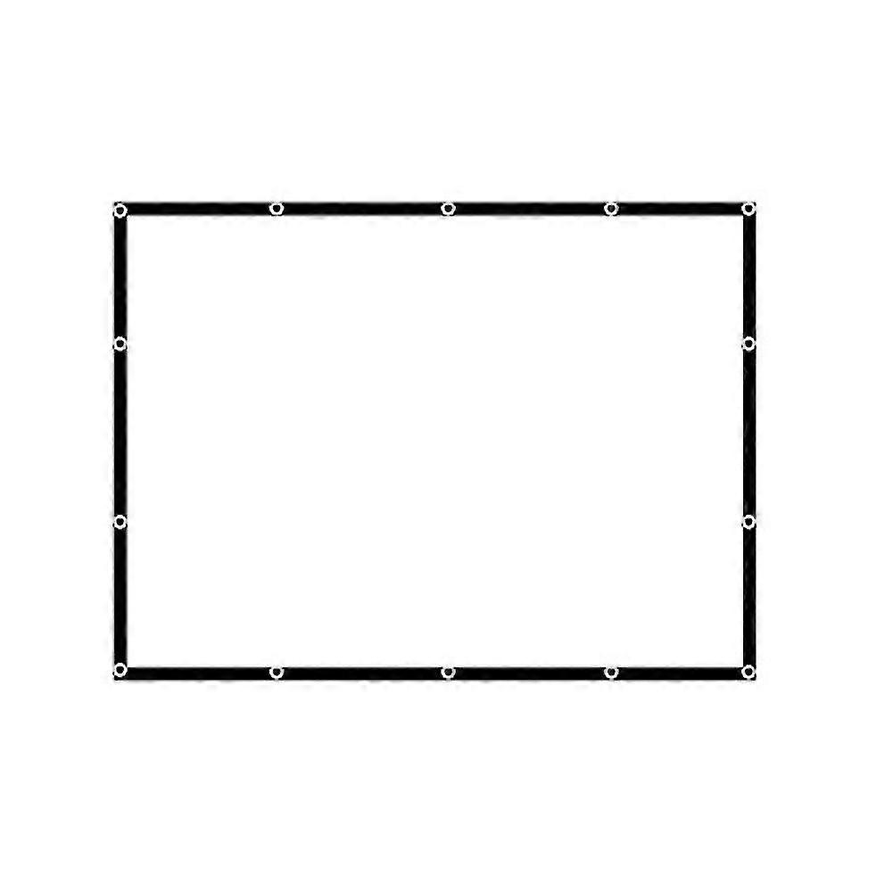 Projectiescherm materiaal opvouwbare anti-krease draagbare projector films scherm voor buiten binnen