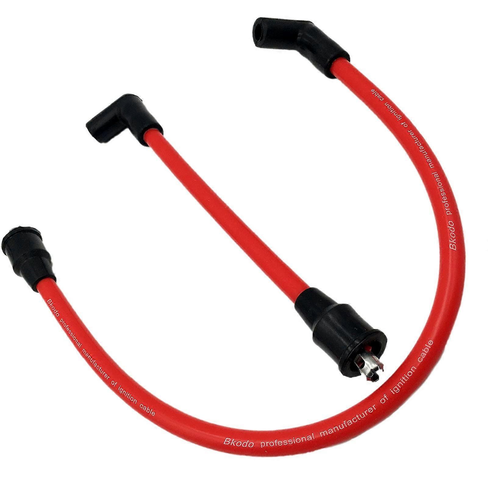10mm Spark Plug Wires Compatible with HarleyDavidson Softail 19841999 FXST/FLST