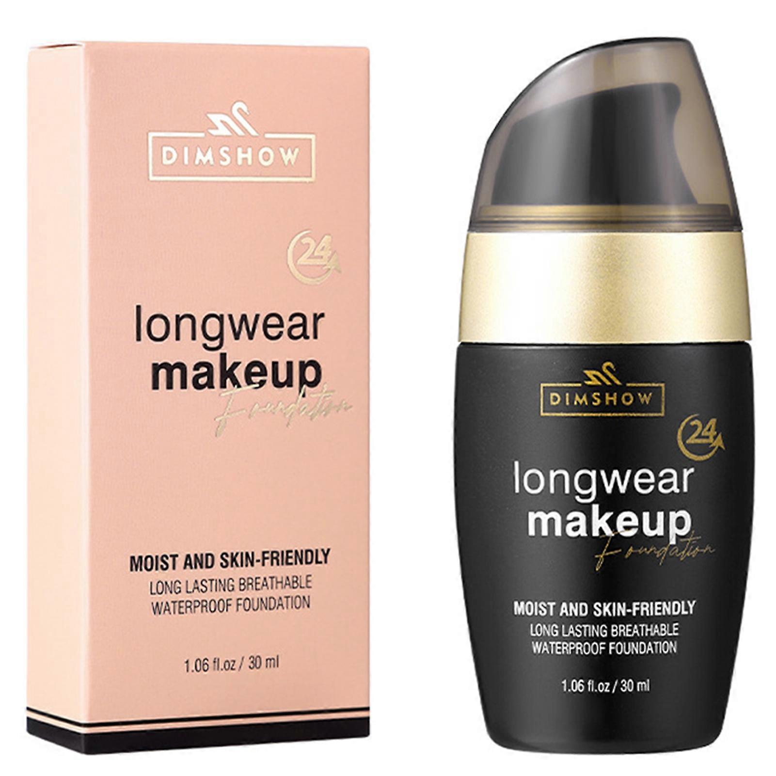 Oil Control Foundation Cream - Flawless Coverage Face Makeup for Oily Skin, Long-Lasting & Matte Finish