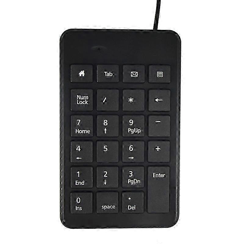 USB Wired Digital Keypad Numeric Keboard Numpad 23 Keys Number Keyboards