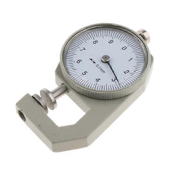 2x Thickness Meter Flat Head 0-10mm