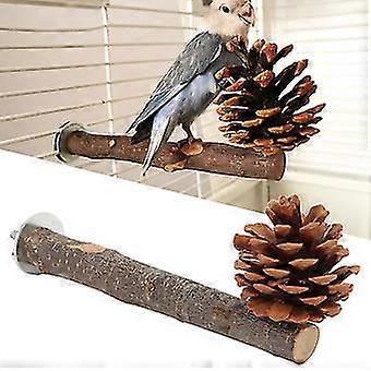 Pole Natural Bird Stand for Parakeets 15cm