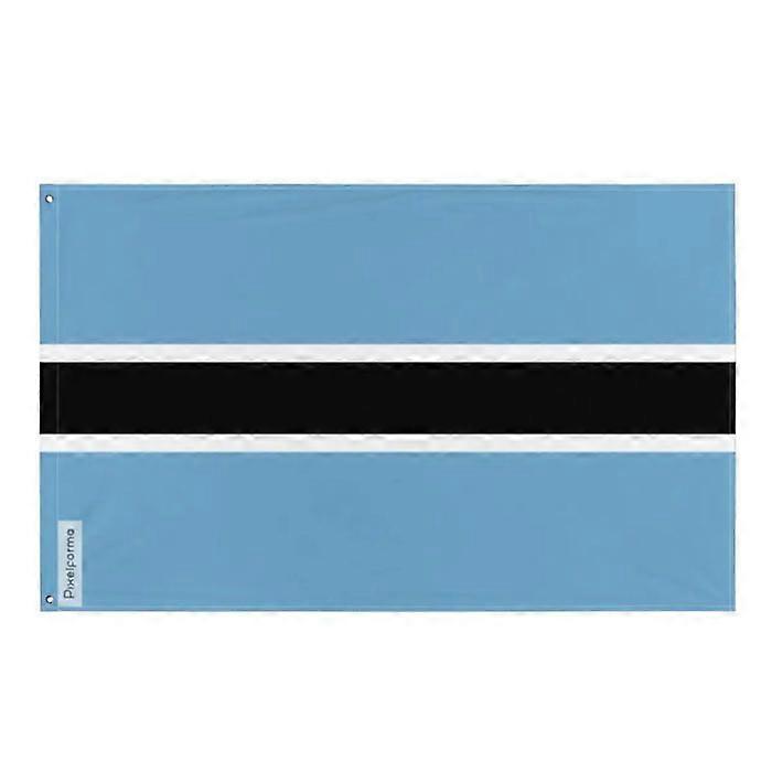 Flag - Botswana - 128 x 192 cm - Polyester - Double-sided - Iron eyelets