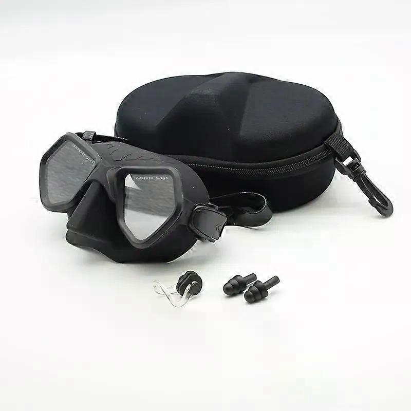 New Low Volume Diving Mask freediving mask tempered glass lens silicone Snorkeling set diving mask