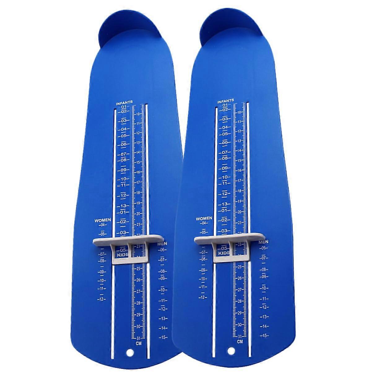 Foot Measuring Tools - 2pcs Foot Tape for Adult Shoe Size Sizer, Accurate Measurement for Foot Length and Width