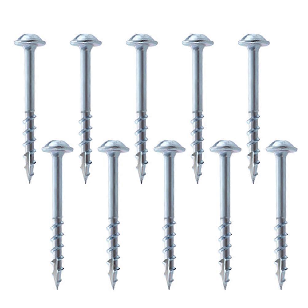 Here's a refined and professional product description for the item you mentioned:

 

**100pcs Self Tapping Coarse Tooth Screws – Half Tooth Wood