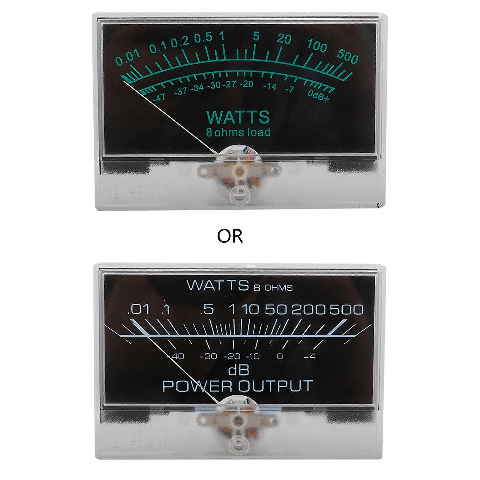 High Accuracy VU Meter Analog VU Meter, Dial-Audios Level Meter Analog Sound Level Indicator for Speaker Amplifier