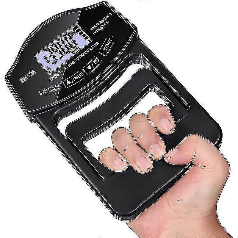 180 kg digitaler Handdynamometer-Griffstärketester mit USB-LCD-Bildschirm
