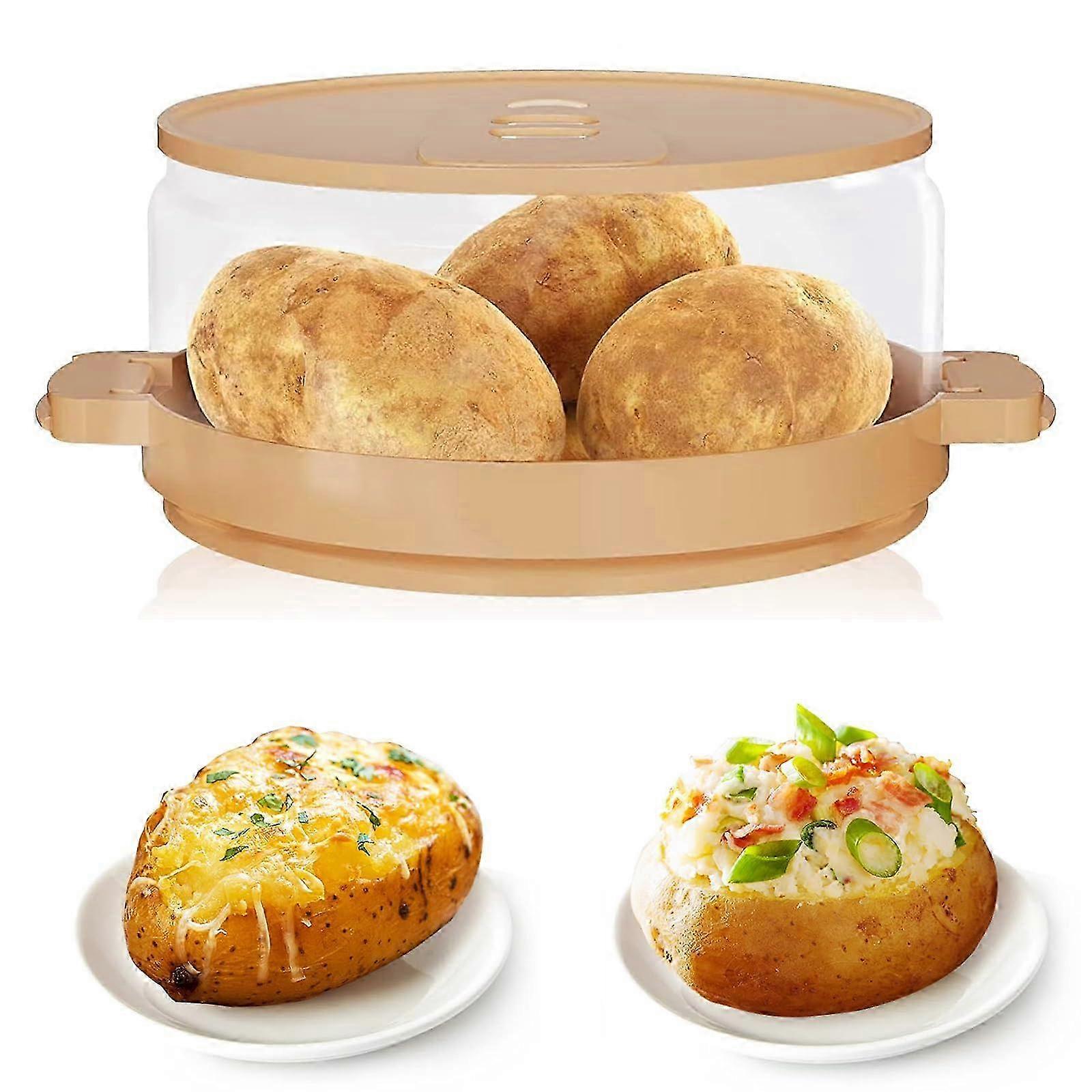 Quick Microwave Potato Cooker - Fast, Easy & Clean