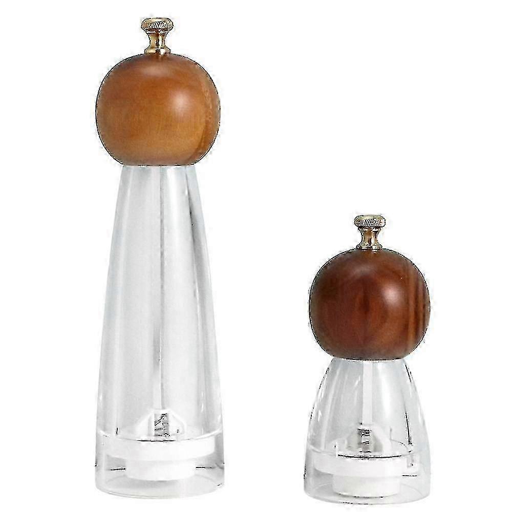 Manual Acrylic Pepper Grinder - Black Pepper Mill