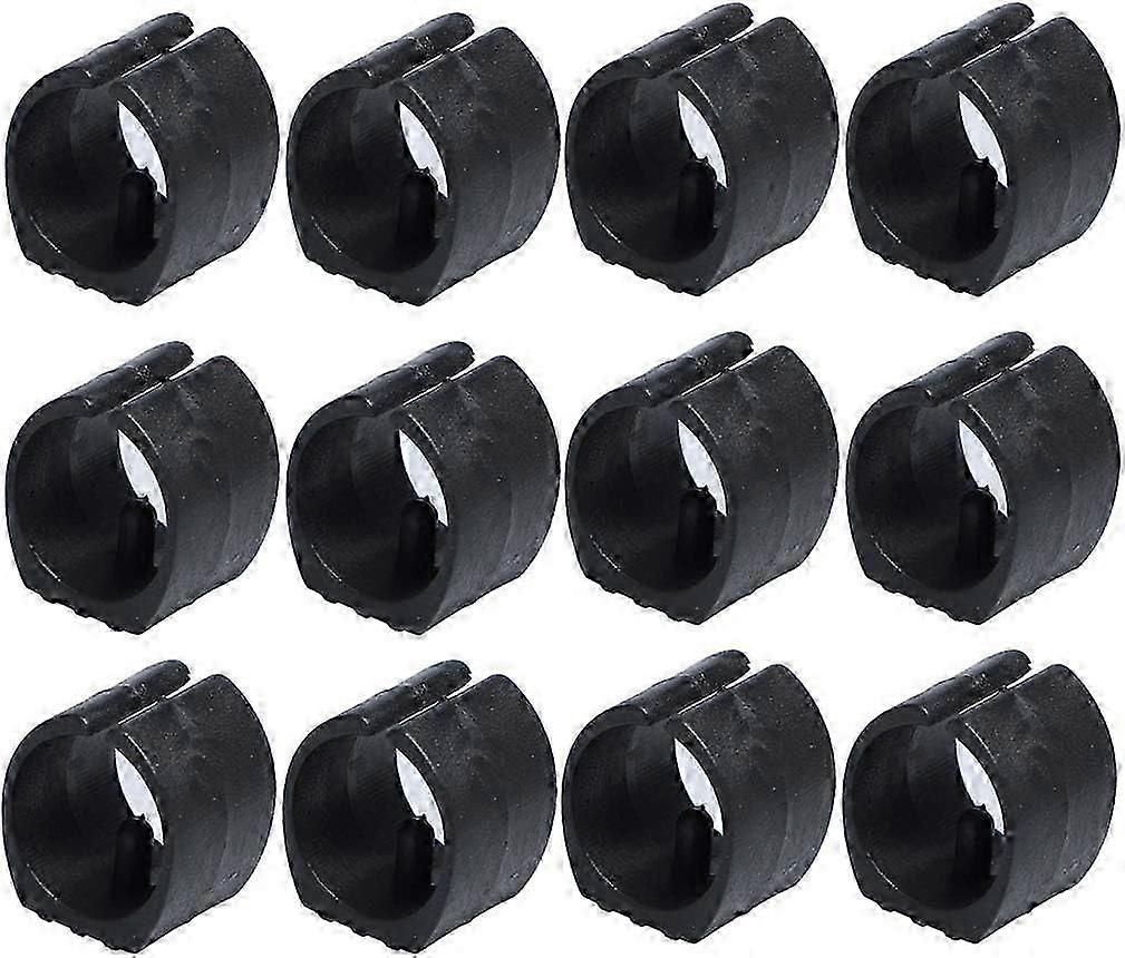Lot de 12 pieds de chaise en forme de U, tube à extrémité ronde, coussin pour table et fauteuil