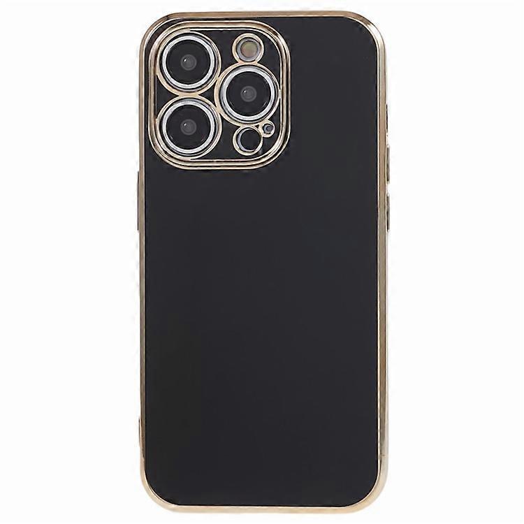 Compatible For iPhone 12 Pro Case Glossy 6D Electroplating TPU Protective Cover