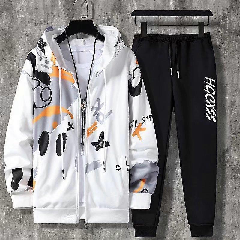 Autumn Fashion Thin Printed Casual Sports Set
