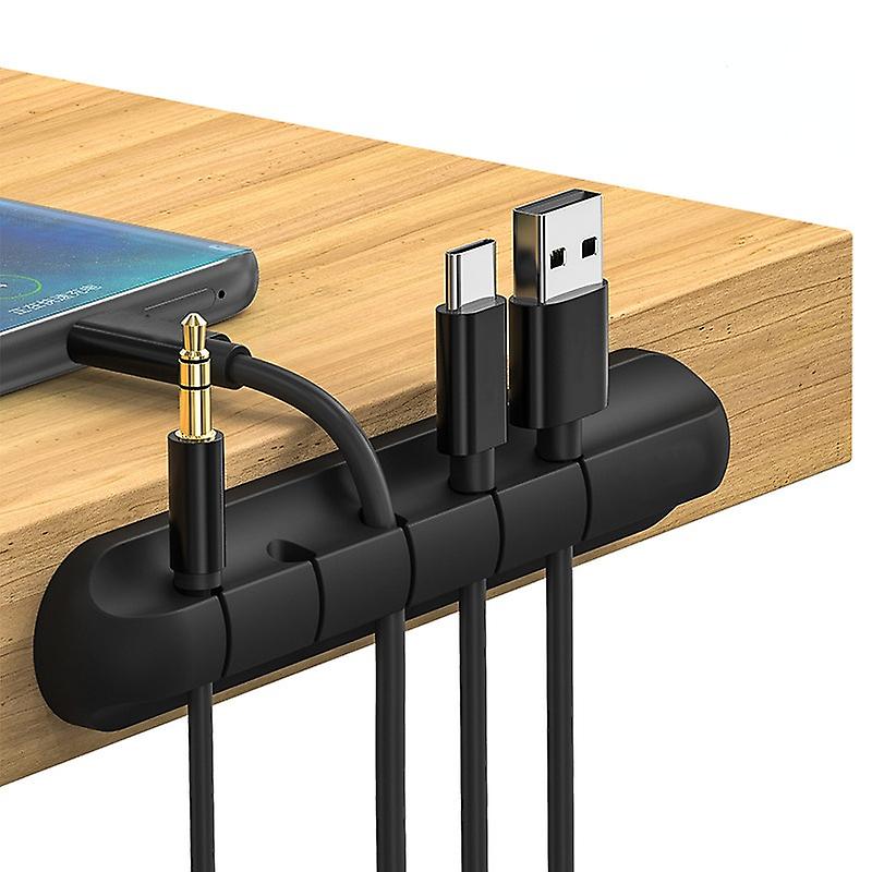 2pcs Cable Organizer Usb Cable Clips para Mouse Headphone Wire Organizer Protector