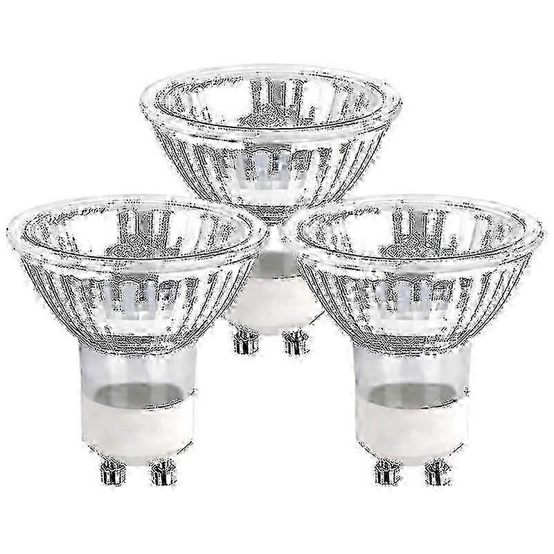 3個GU10 35Wハロゲンスポットライト電球調光可能なリフレクターランプ