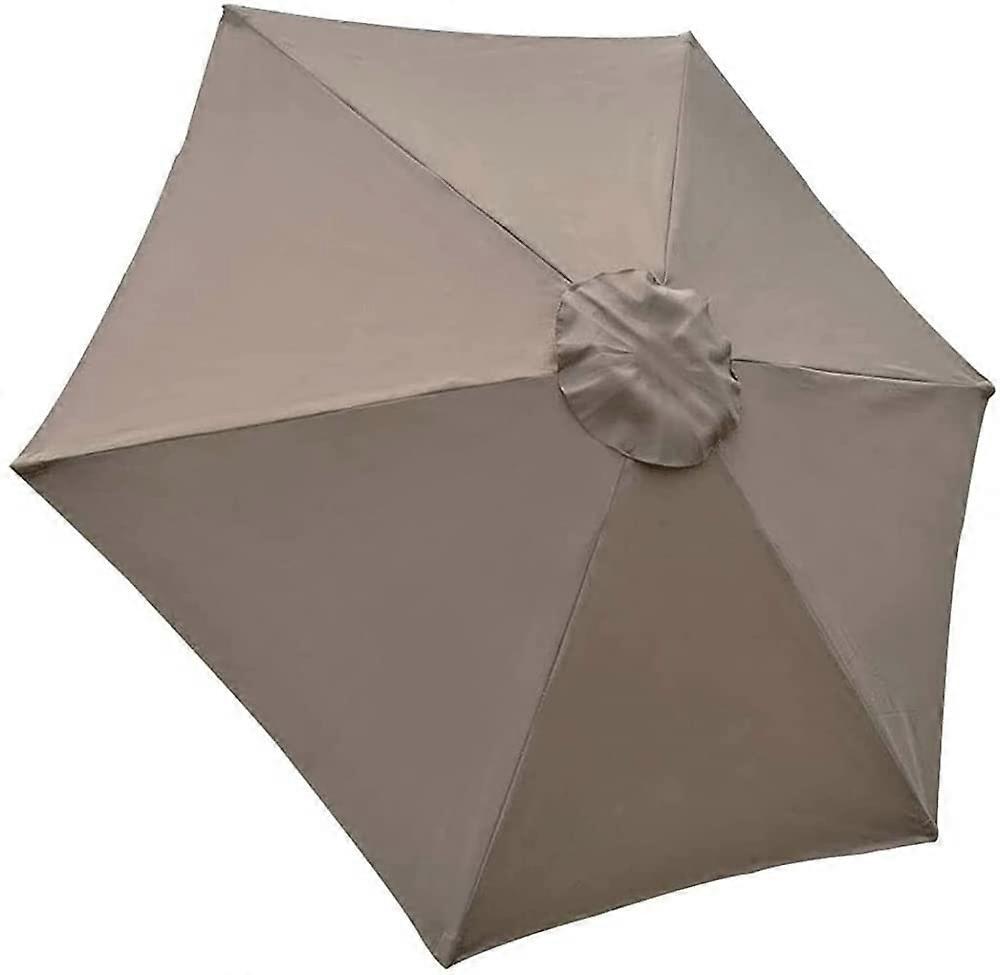 ParasolReplacement canopy/Khaki/2.7M/8 Arms