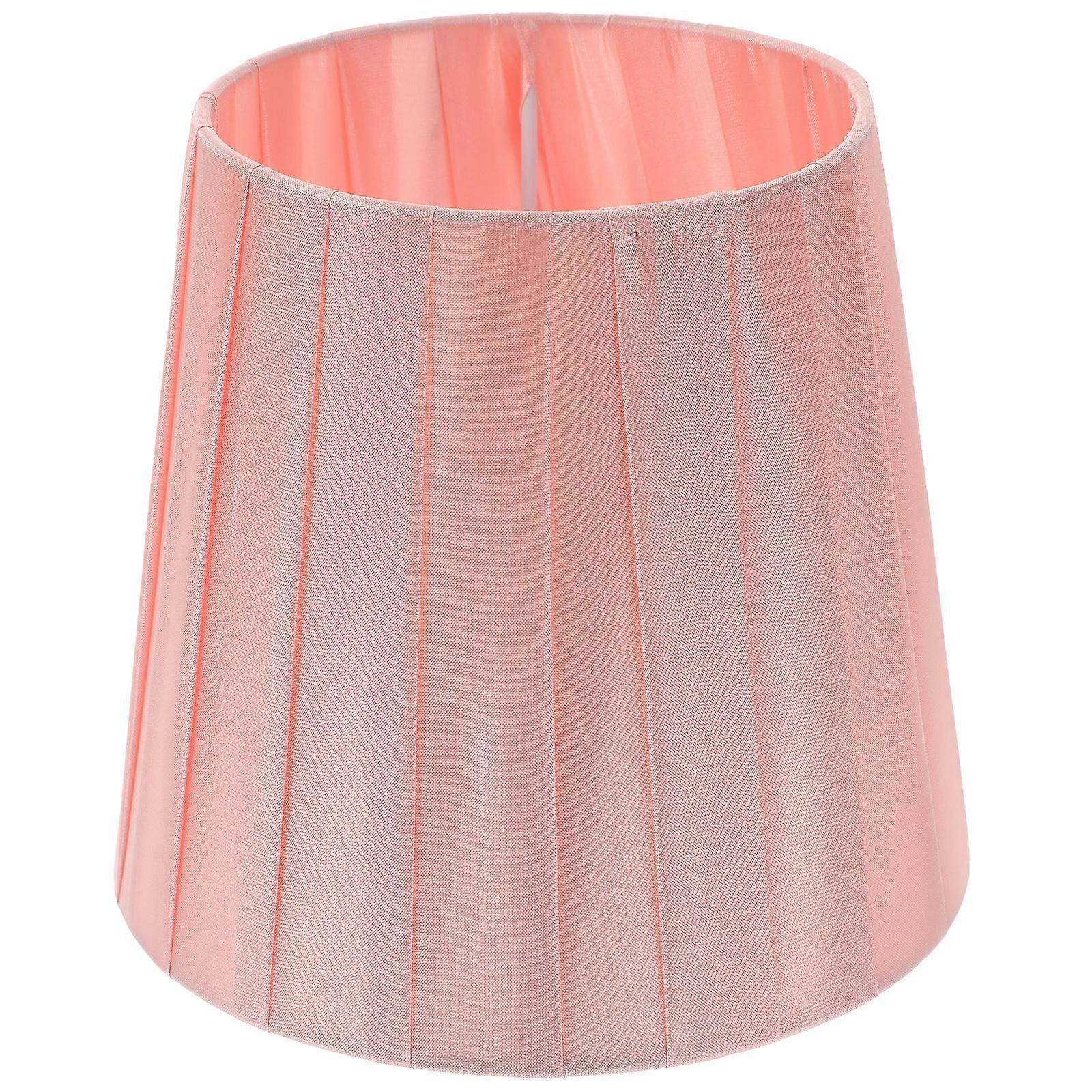 Pink Modern Cloth Lamp Shade for Home Table Lamps and Floor Lamps with Simple Stylish Appearance