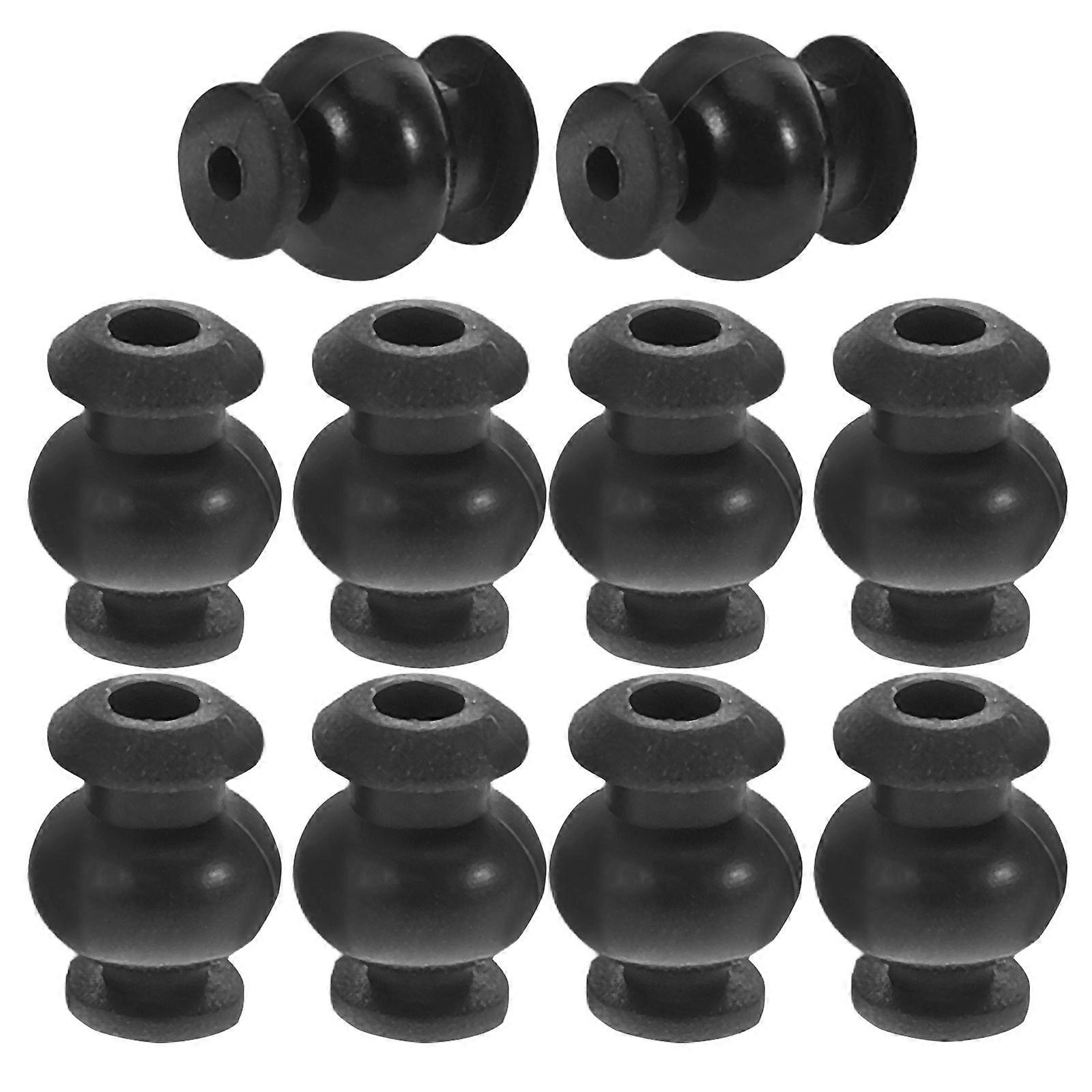 10pcs Rubber Damper Shock Absorbers Balls Silicone Anti-Vibration Balls for Drone Rubber Shock Absorbers for Drone RC Flight Controllers