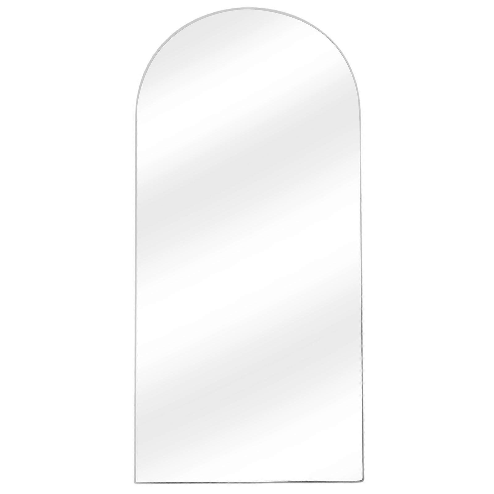 Wall Mounted Makeup Mirror Unique Mirror Irregular Shape Acrylic Material Amplification Function Suitable For Bedroom Office 1Pcs