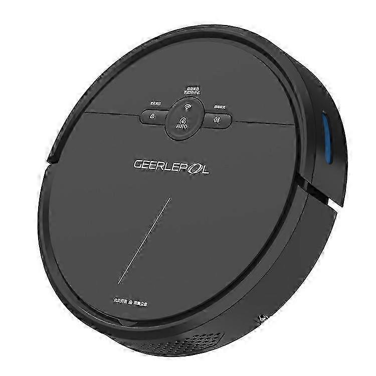 (Black Black) Geerlepol Smart Home Automatic Refilling Sweeping Robot, High Configuration Support Mobile Phone App