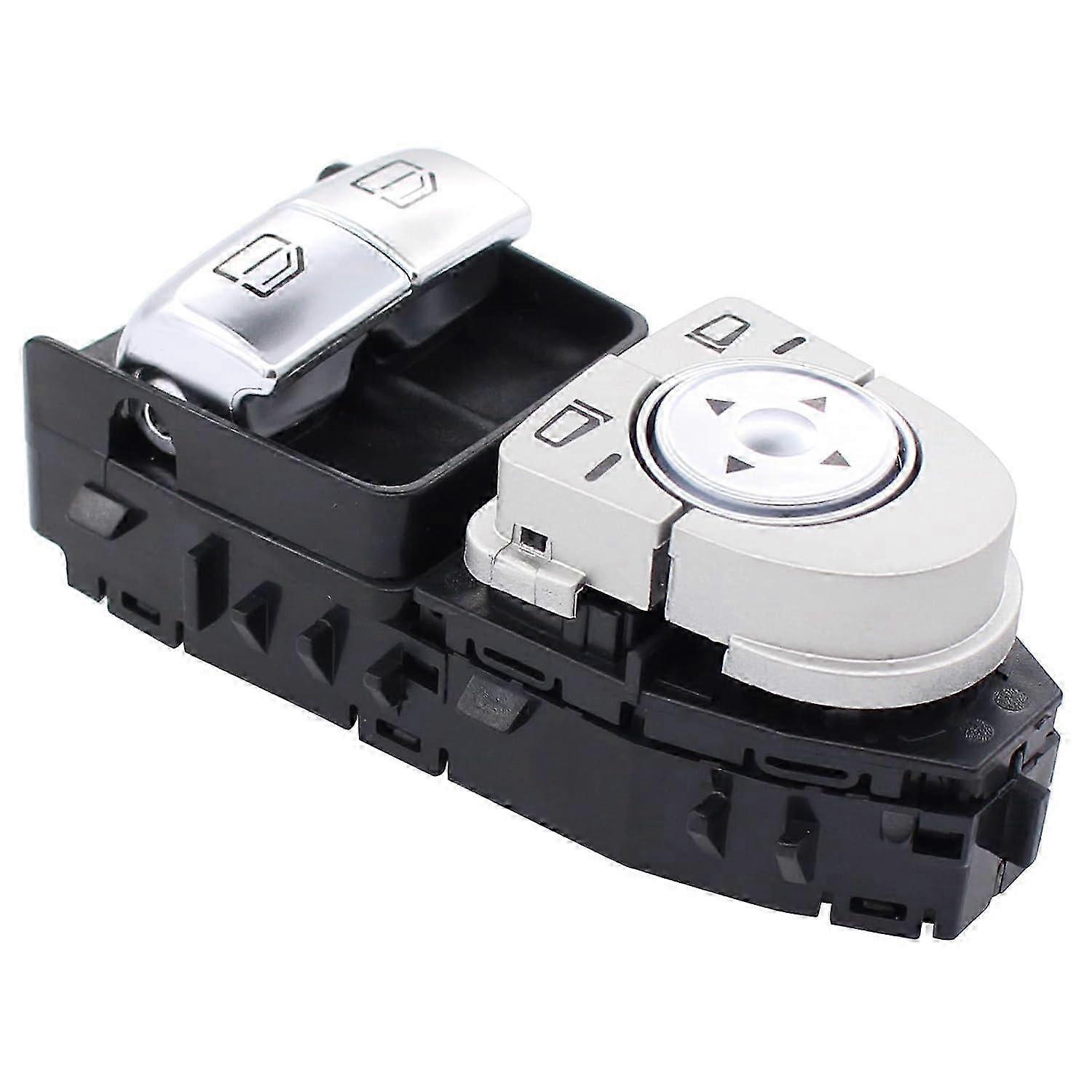 Window Regulator Switch Mirror Adjustment Electric Main Switch Unit Black Silver Left C205 Vito W447