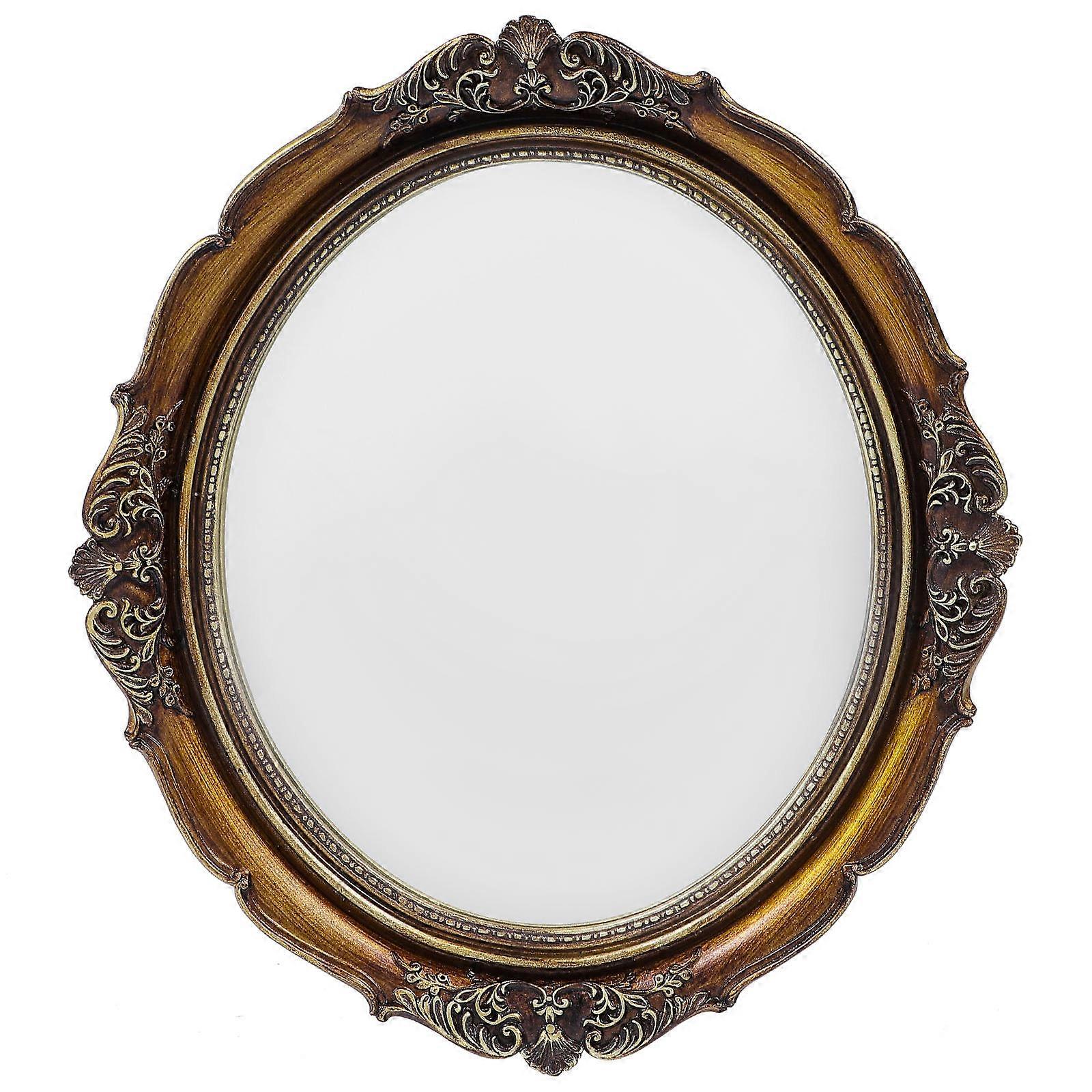 Rustic Mirror Wall Mounted Anti-Corrosion Desktop Tray Entryway 1Pack