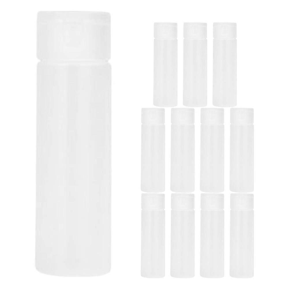 Empty Lotion Bottles Refillable Squeeze Bottles Flip-top Dispensing For Bathroom Organization 12Pcs