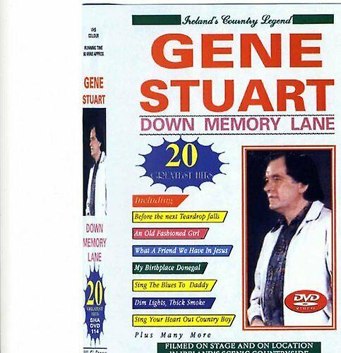 Gene Stuart Dvd Down Memory Lane 20 DVD - Region 1