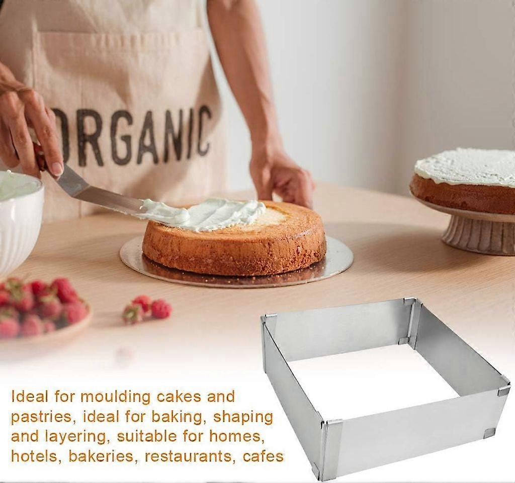 Rectangular Baking Rack, Stainless Steel, Cake Pan for Layer Cakes