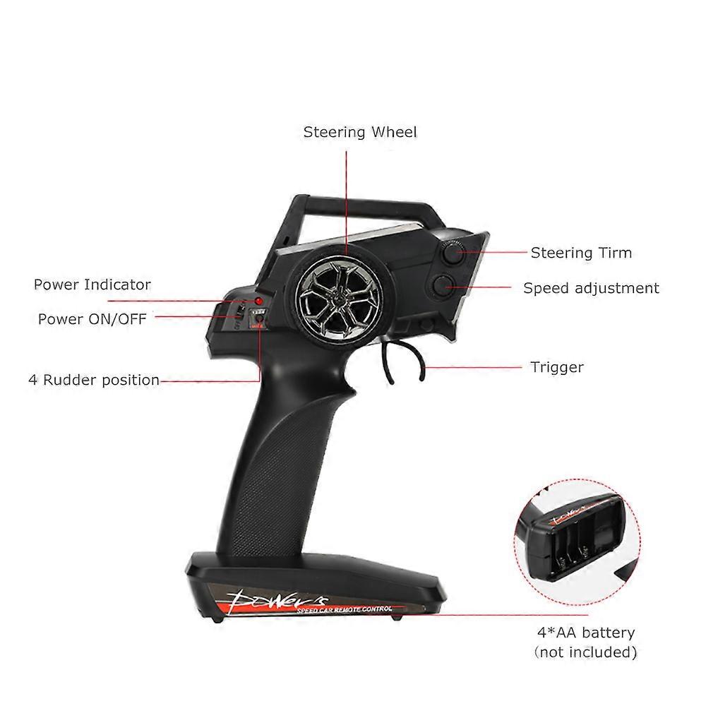 WLtoys WL912-A 2.4G 35km/h High Speed RC Boat Anti-Capsize Protection Remote Control Racing Boat