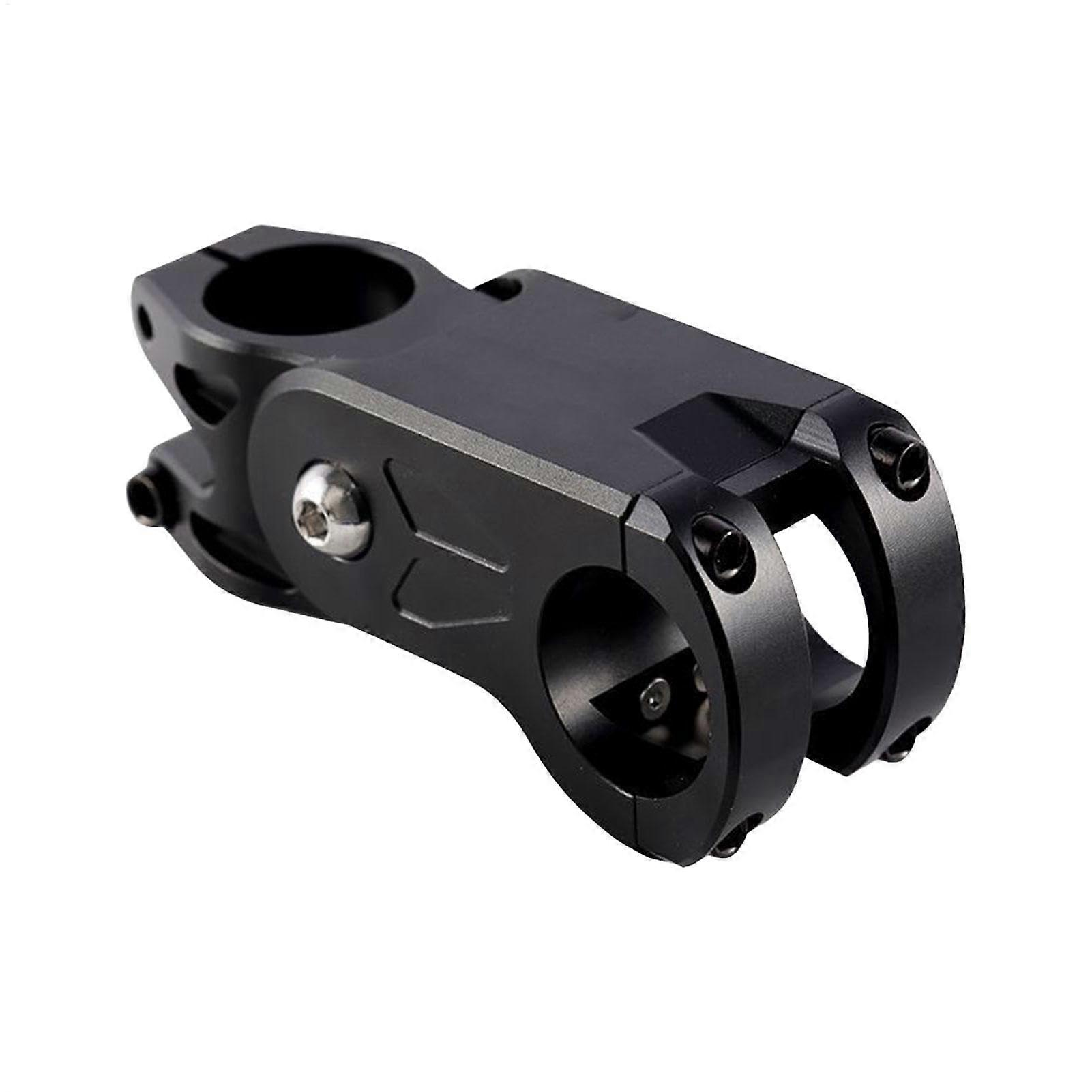 Bicycle stem Adjustable riser made of aluminum alloy for road and mountain bikes Black