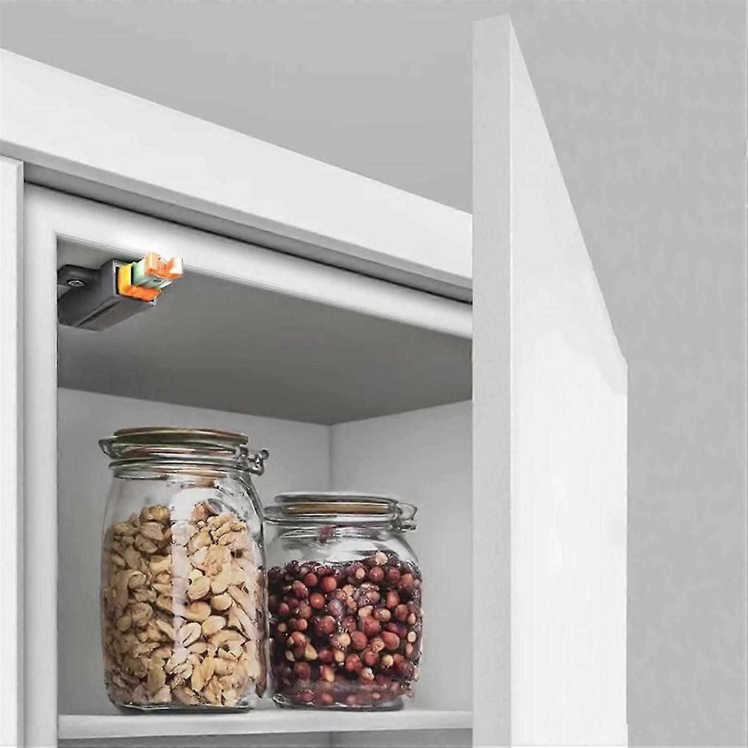 Self-Locking Cabinet Door Rebounder Adjustable Lock Rebounder Wardrobe Cabinet Door Panel Push-Open