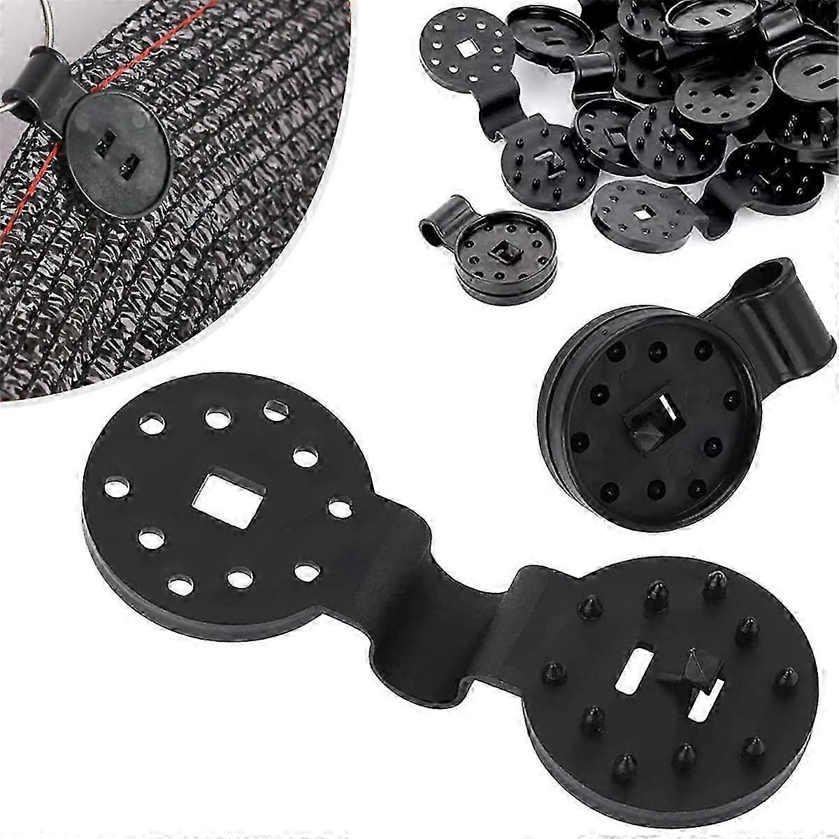 Tarp Clips Lock Grip, Shade Cloth Plastic Clips for Sun Shade Net,No Need to Worry About Falling Off Edition 0704