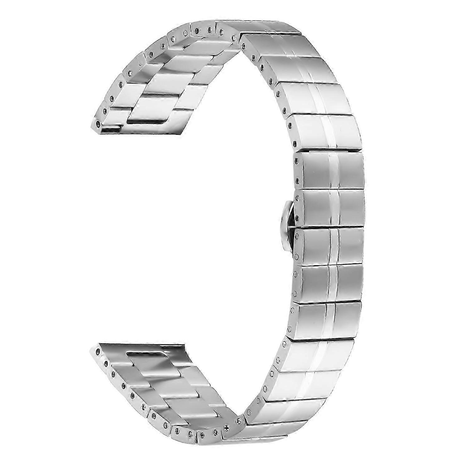 Replacement Stainless Steel Strap Line Design for Certain Brand Galaxy Watch4 Classic 42mm/46mm