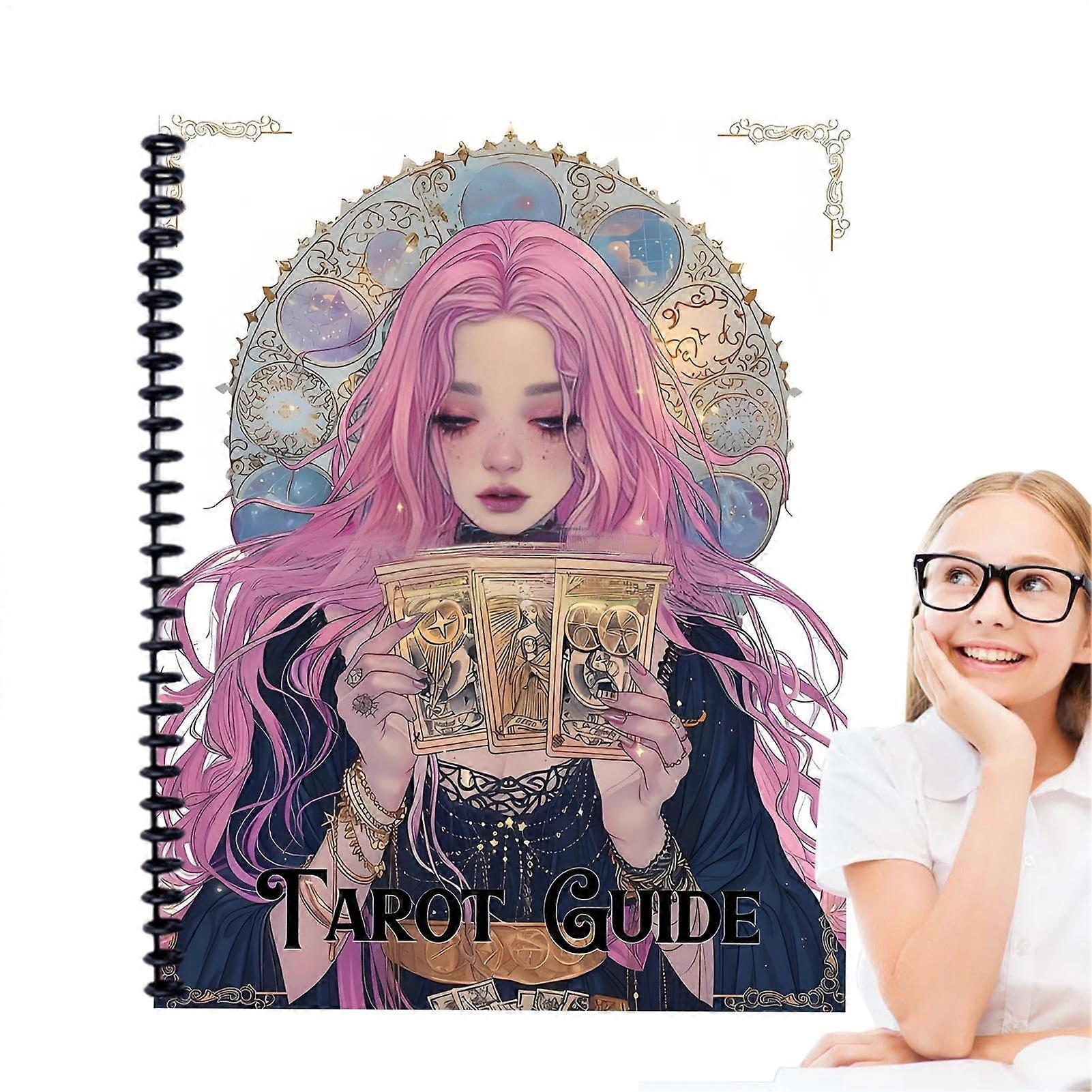Tarot Guide for Beginners, Tarot Deck Companion, Informative Planner