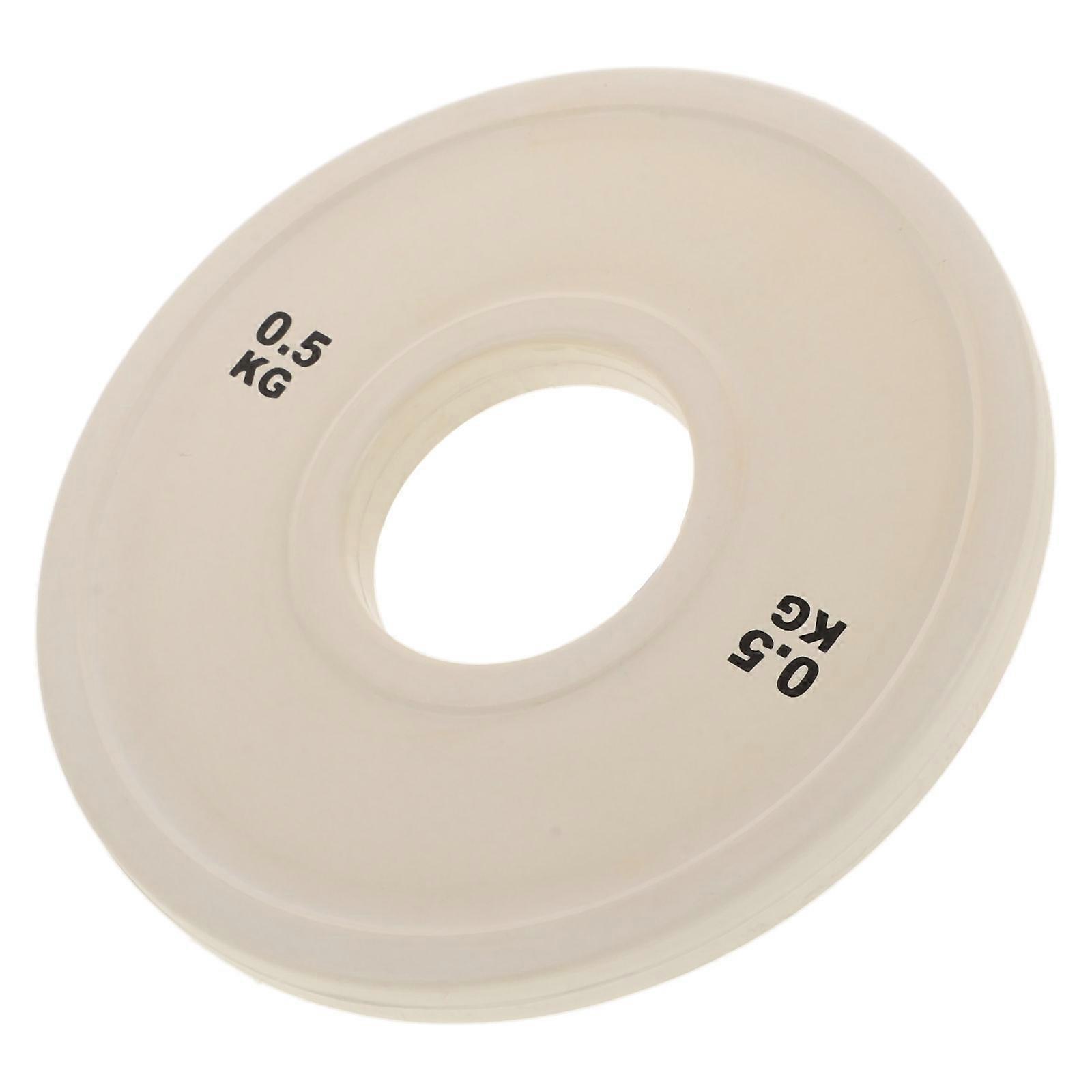 Round Rubber Plate For Advanced Users Deadlifting 14.50X14.50X1.00CM 1Pcs
