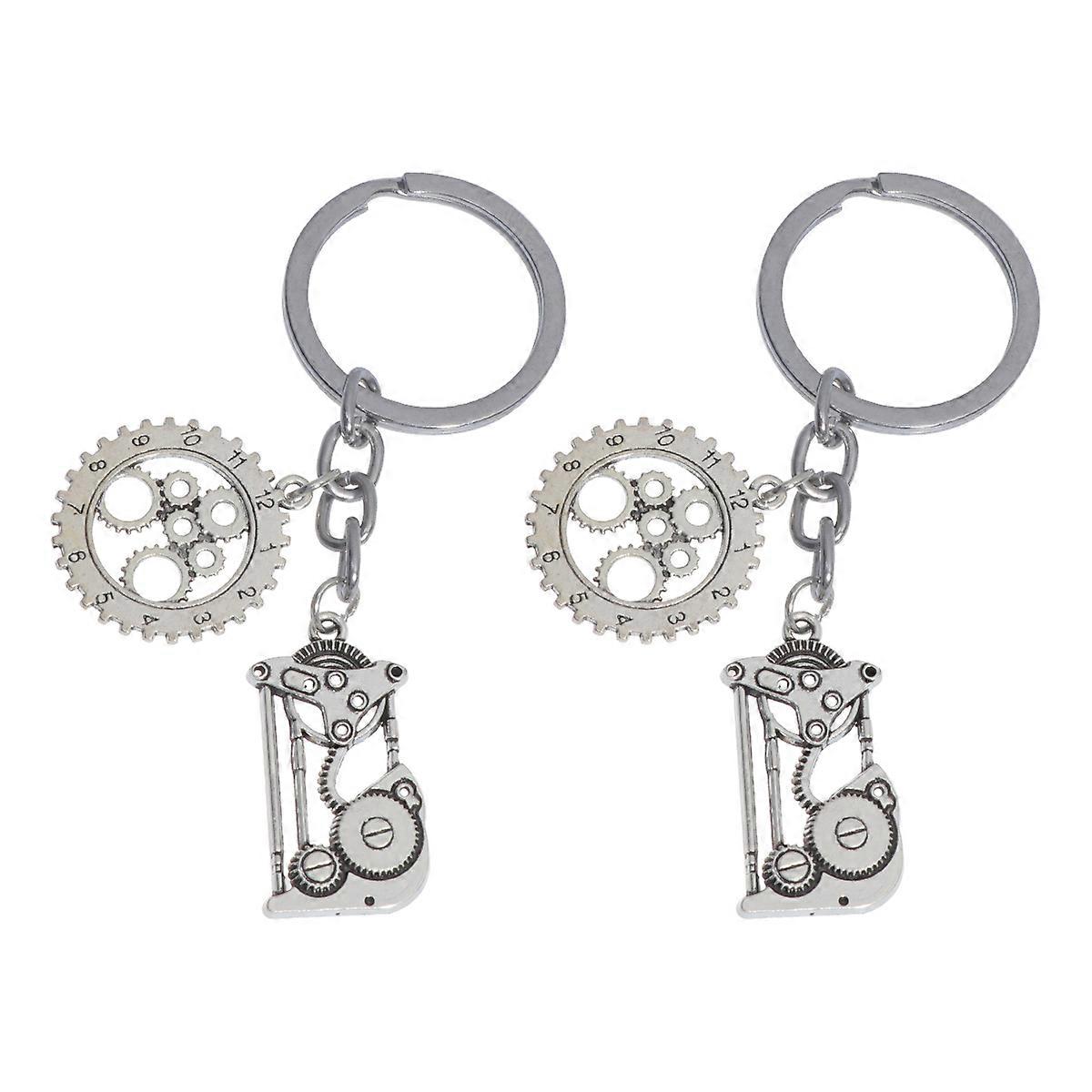 Steampunk Metal Keychains Creative Key Holder for Hanging Keys Single