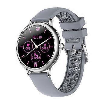 Smart Watch Ip67 Vandtæt Cf80 1,1 tommer tracker-sort silikone rem til kvinde