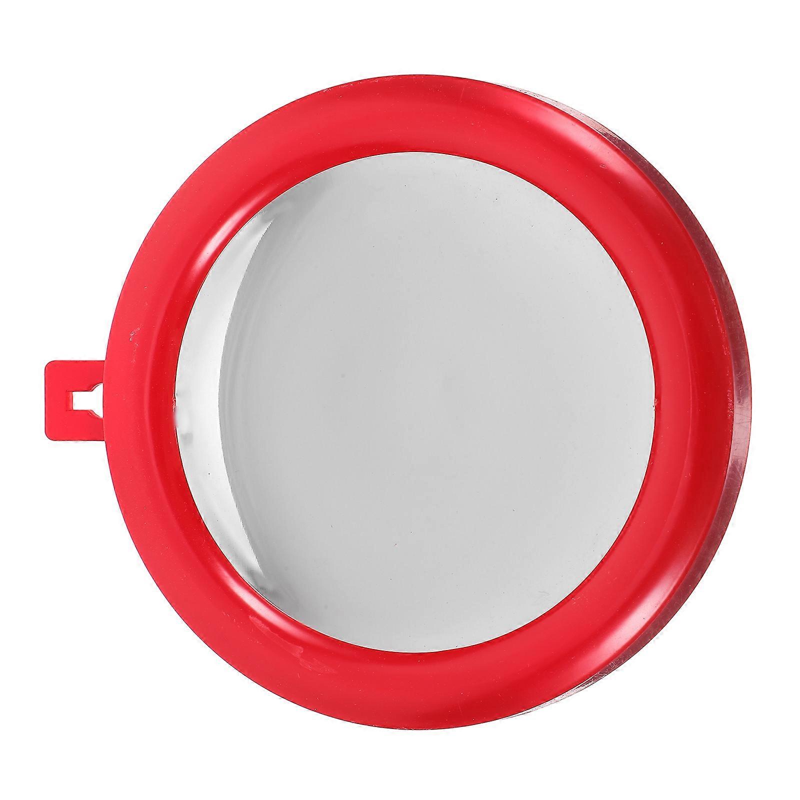 Concave Mirror Wall Decor with Feng Shui Design for Home Use Multi Color Plastic 8.5 inches