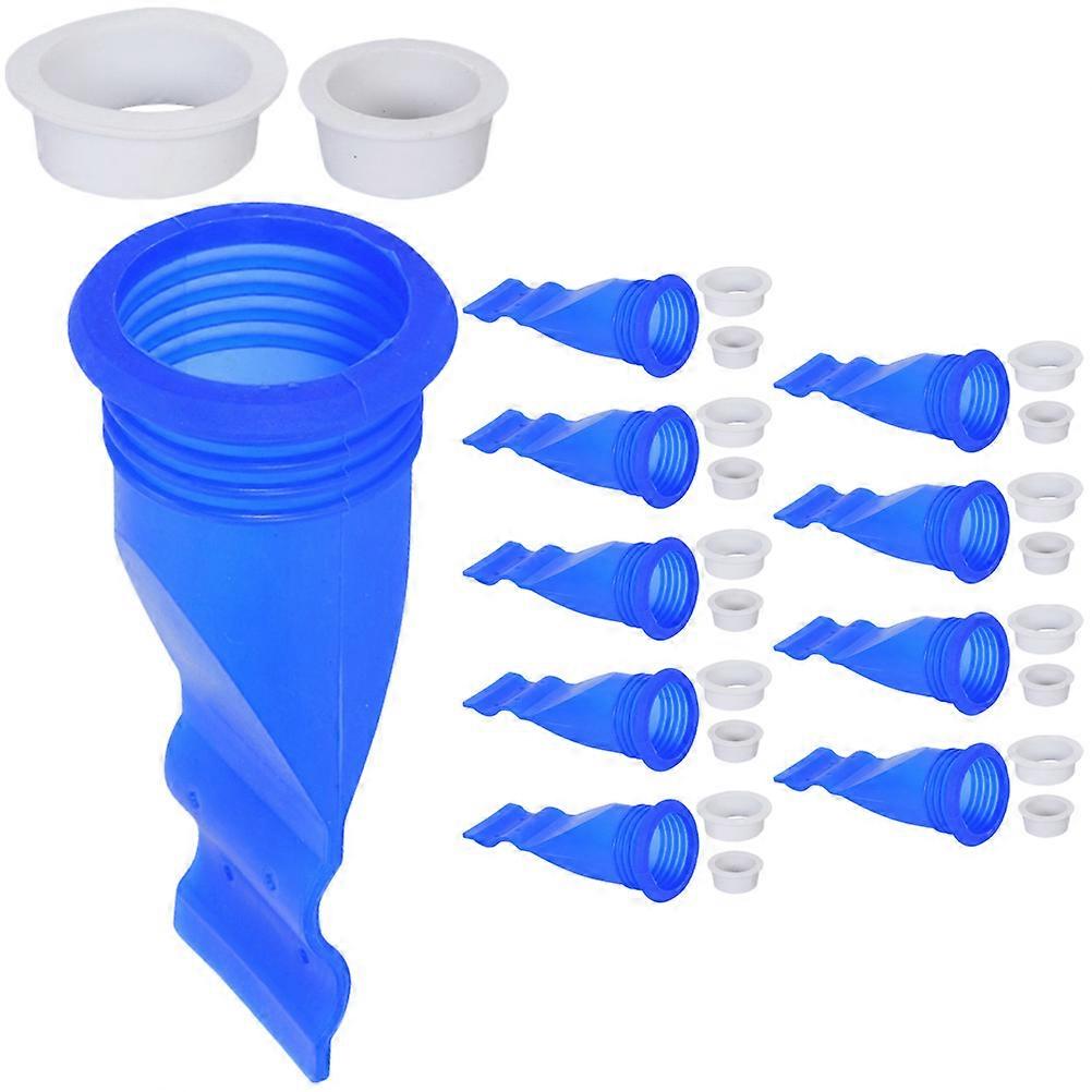 10pcs Silicone Floor Drain Core for Effective Sewer Drainage